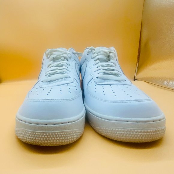 Nike Air Force 1 Low '07 Triple White - Size 13 - Picture 2 of 6